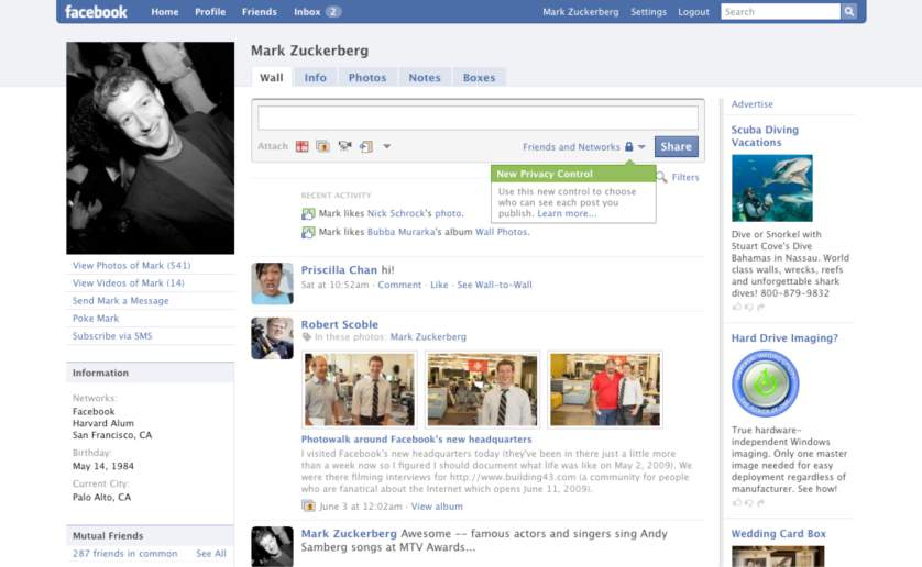 Here's The Evolution Of Your Facebook Profile...