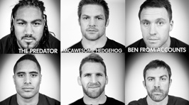 The Hauraki Breakfast All Blacks Official Nick-Names World Cup Squad