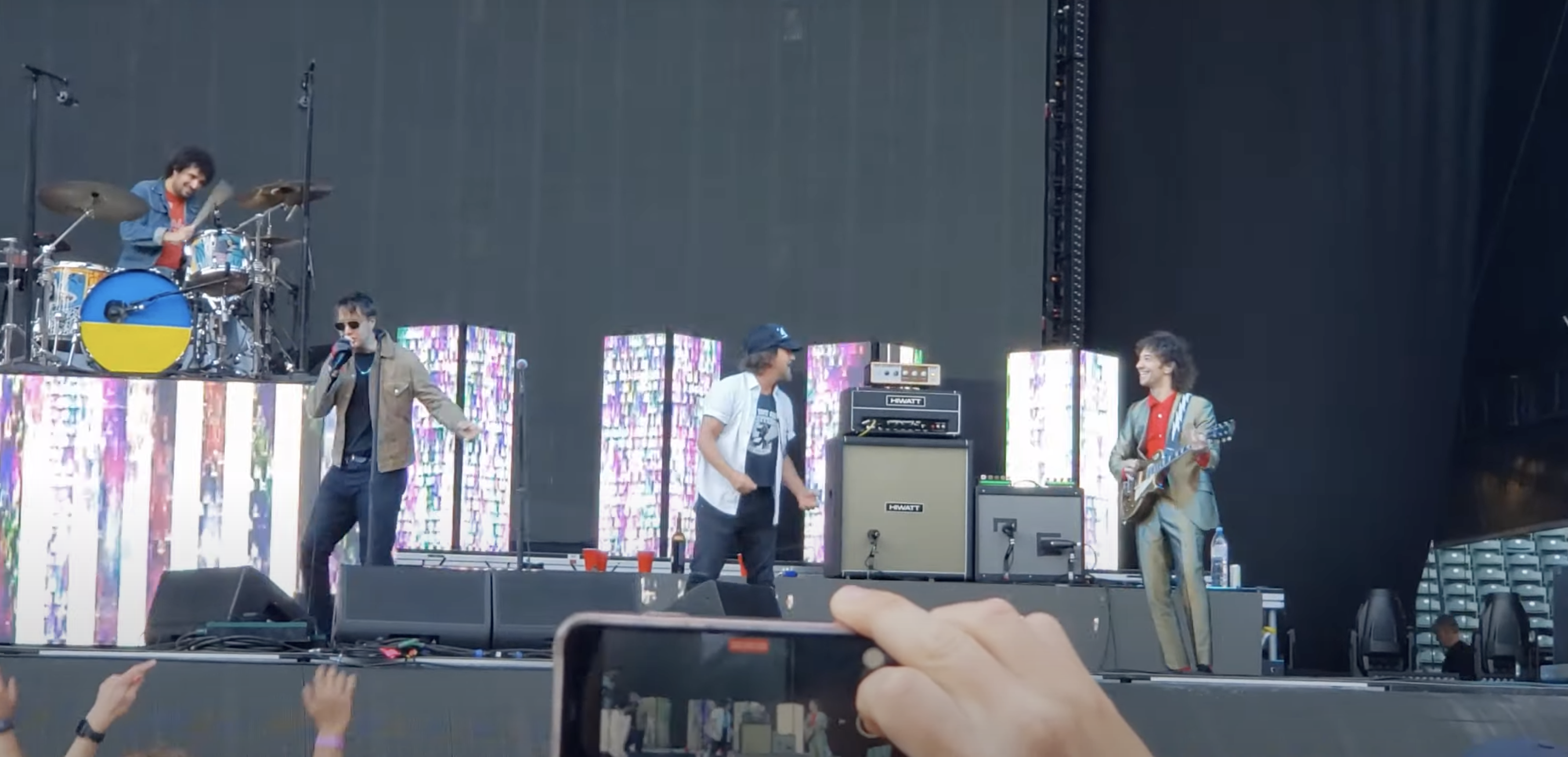 WATCH: Eddie Vedder Join The Strokes for Performance of “Juicebox”