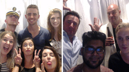We found the photobooth pics from an Intimate Evening in CHCH