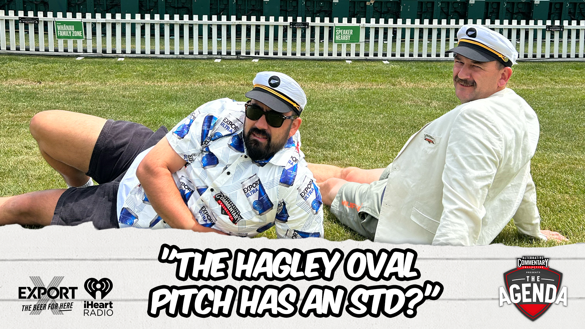 "The Hagley Oval Pitch Has An STD?"