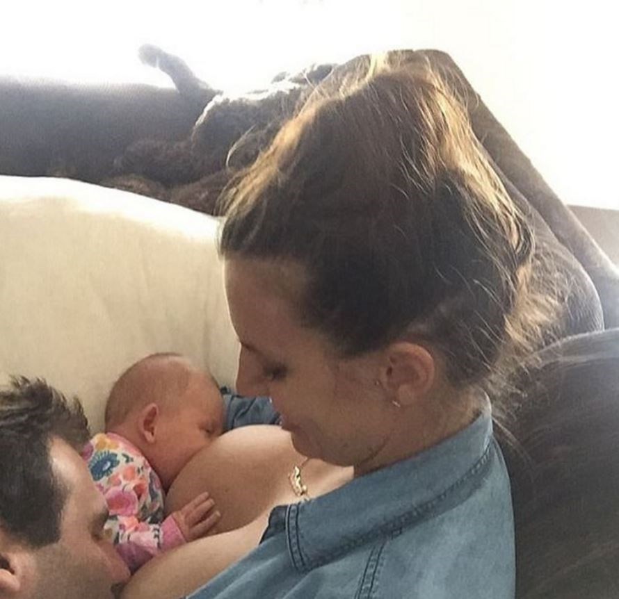 Guy posts a picture of him breastfeeding and the internet loses their minds