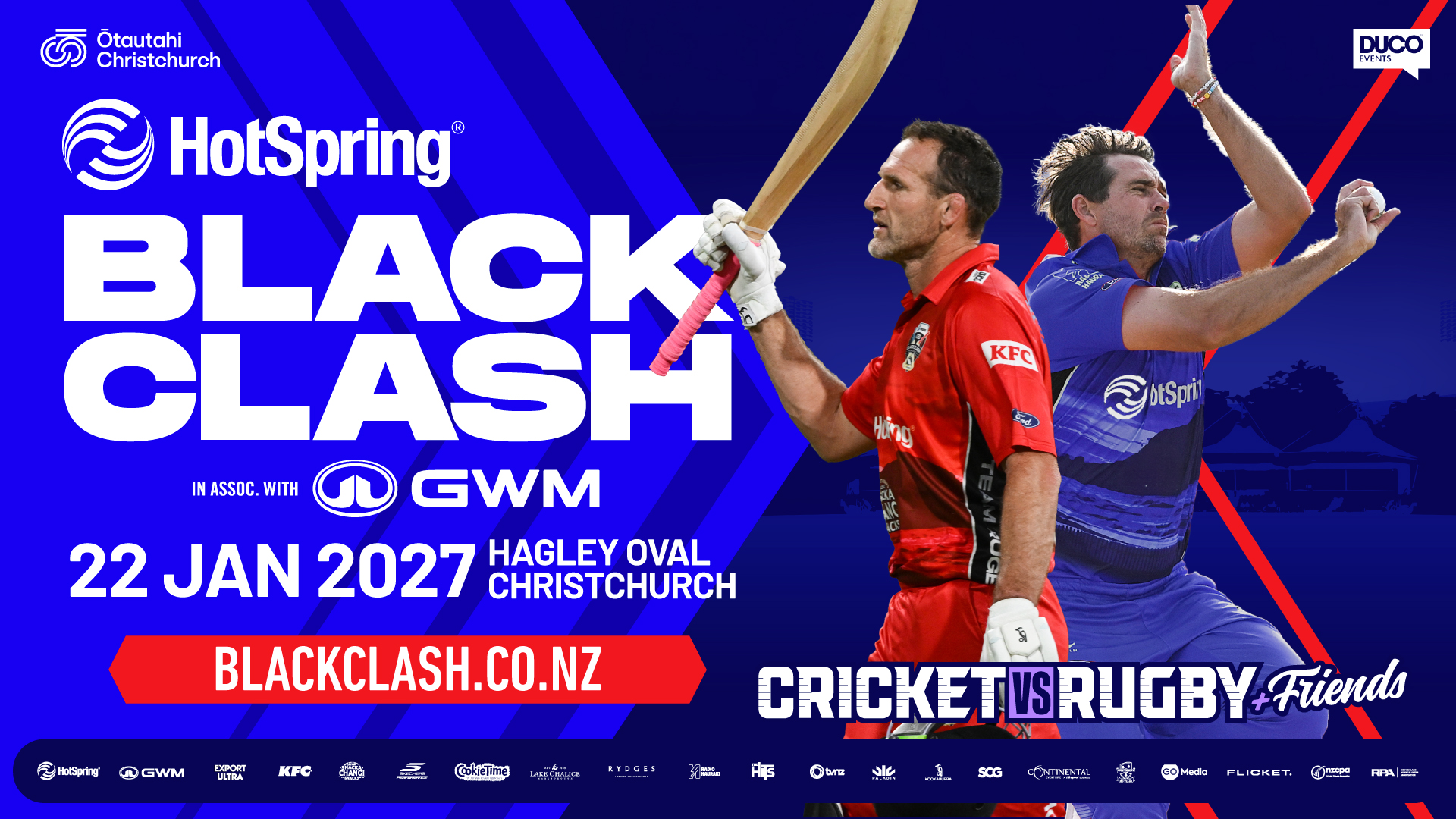 Hot Spring T20 Black Clash In association with GWM!