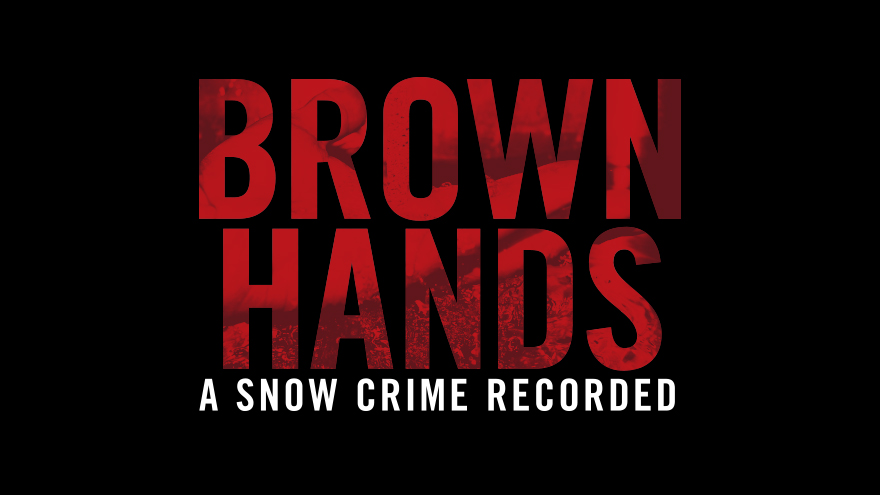 Brown Hands - A Snow Crime Recorded (Teaser)