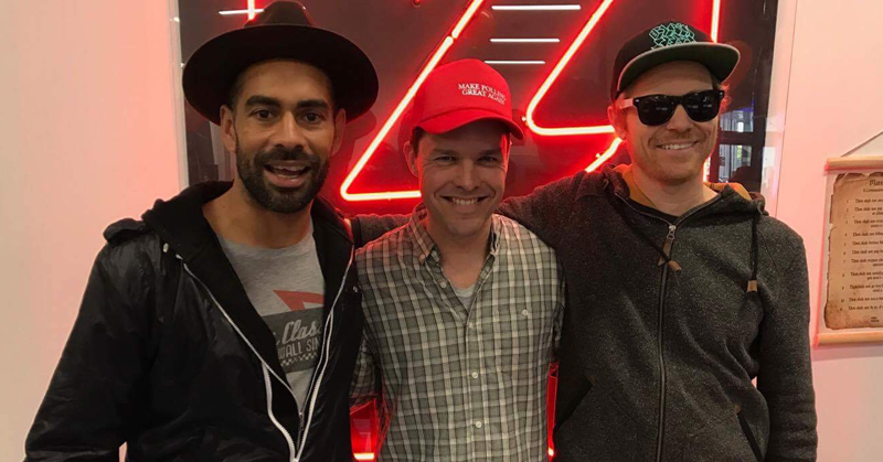 Greg Prebble interviews Dan & Nigel from The Black Seeds