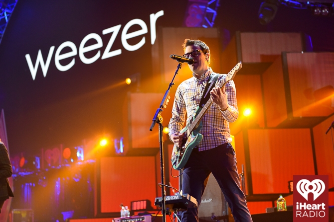 Weezer Live At The iHeart Radio Festival In Las Vegas