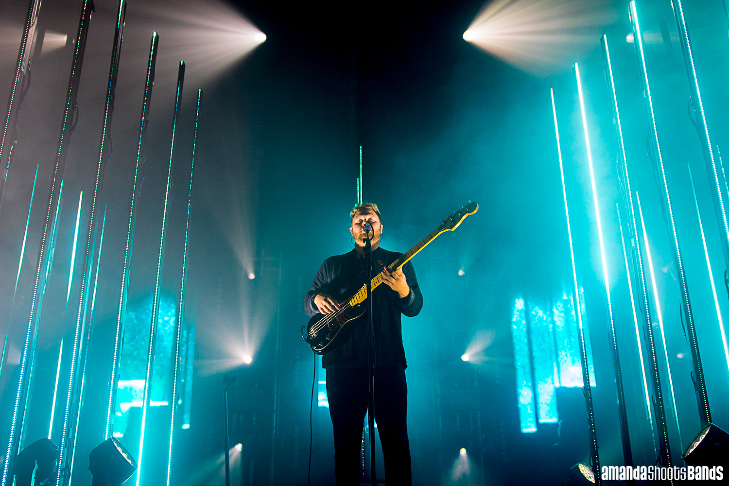 Photos of alt-J live in Auckland