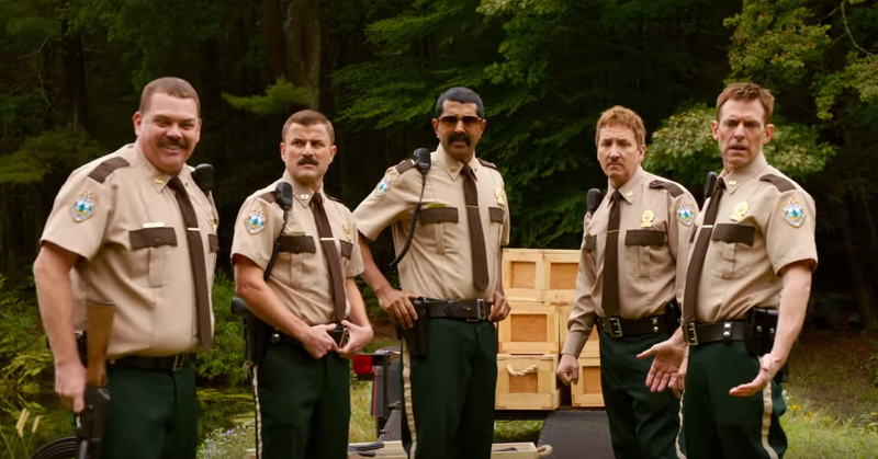 Watch the official trailer for 'Super Troopers 2'