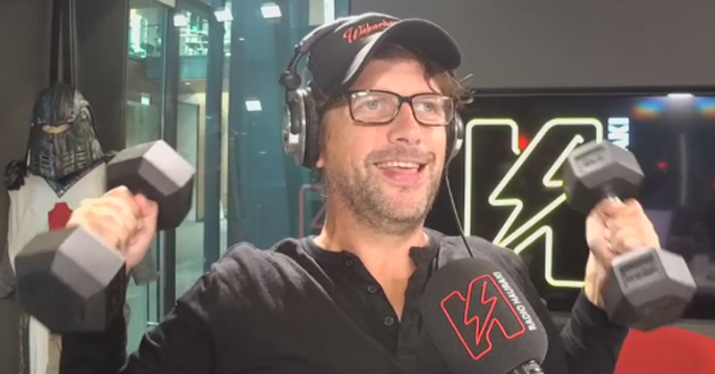 Matt Heath has a strange new workout routine