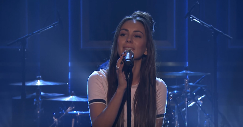 Watch Amy Shark play "Adore" live on 'The Tonight Show Starring Jimmy Fallon'