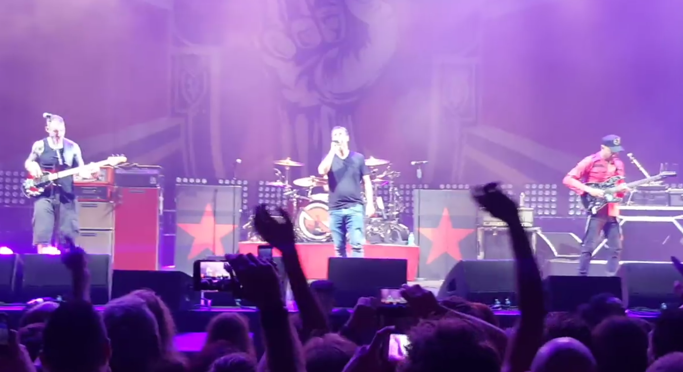 Watch Serj Tankian join Prophets Of Rage on stage to sing "Like A Stone"