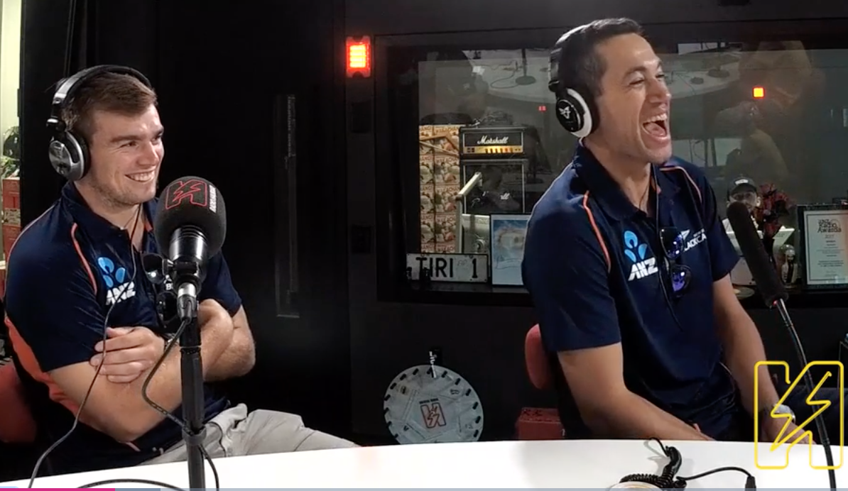 Watch Matt & Jerry interview Ross Taylor & Tom Latham