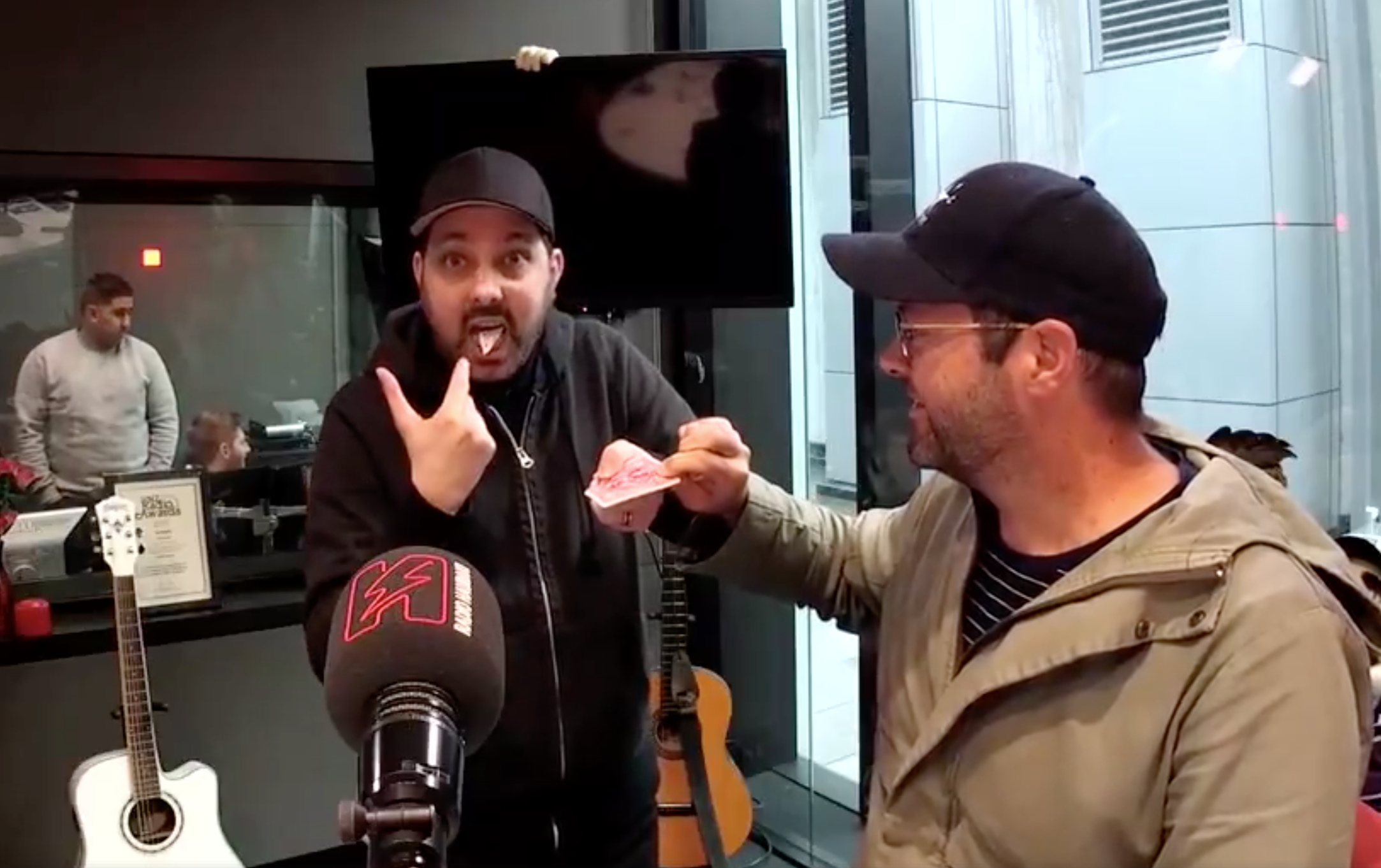 Magical genius Dynamo blows Scotty J & James McOnie's minds with insane magic tricks