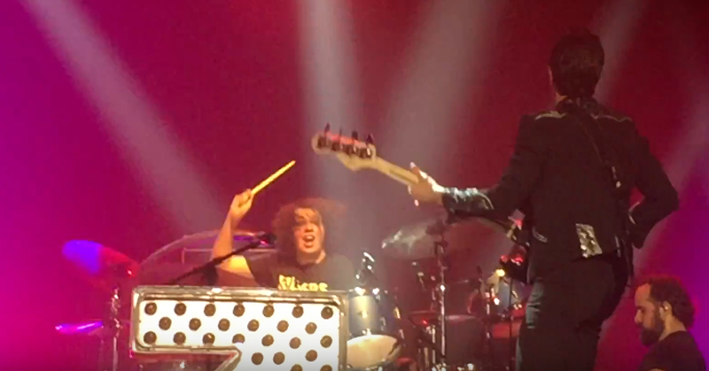 Taylor from Wellington plays drums onstage with The Killers and absolutely crushes it!