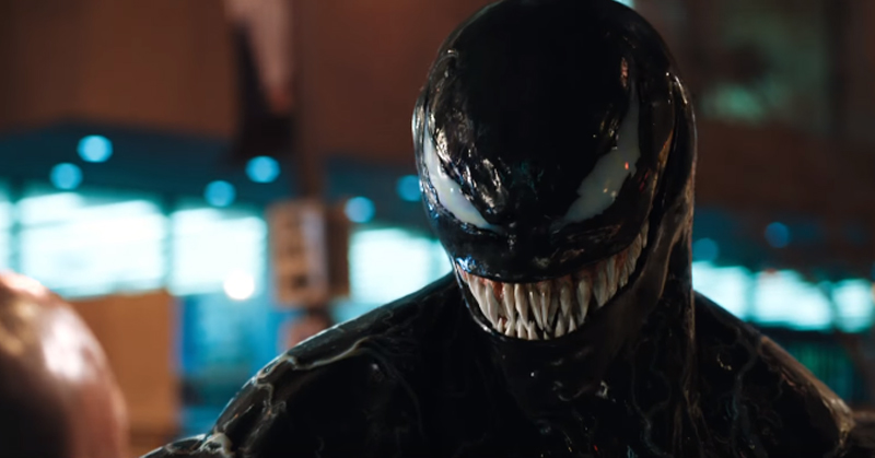 Watch the first full trailer for the new 'VENOM' film