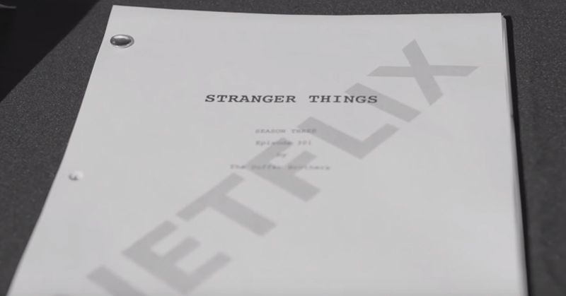 Netflix release first production teaser for 'Stranger Things' Season 3