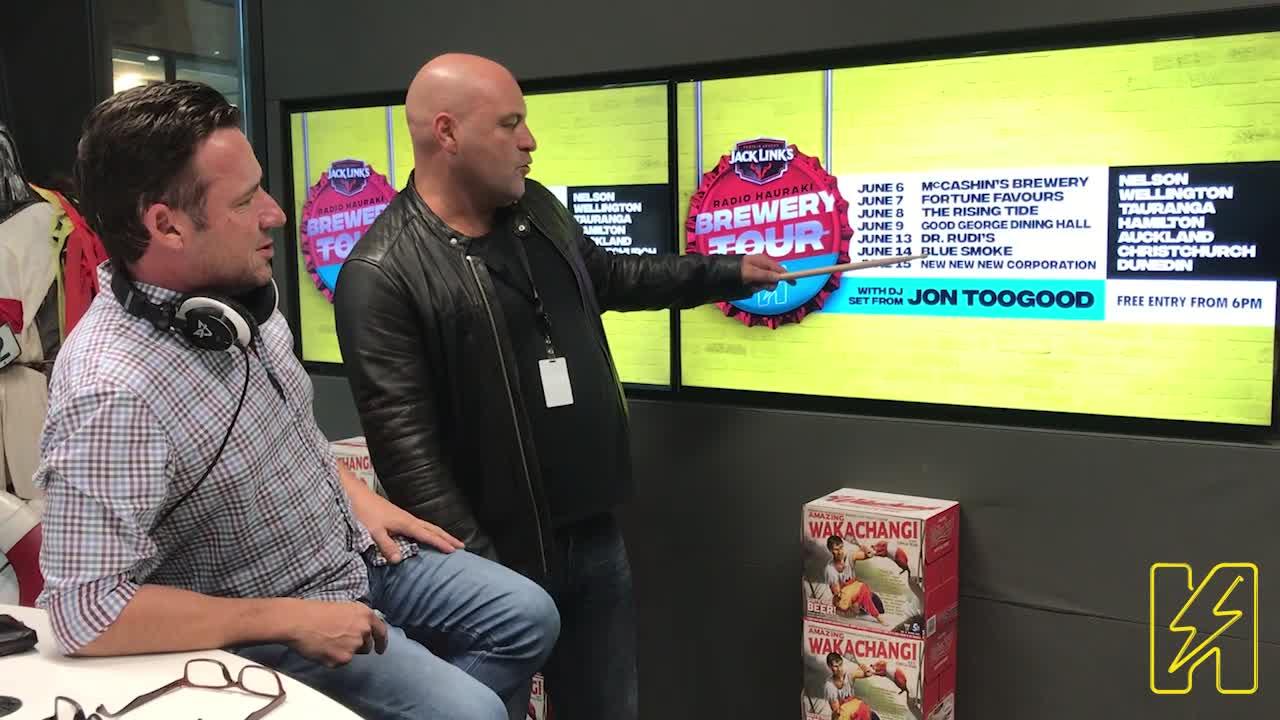 The Radio Hauraki Brewery Tour is coming!