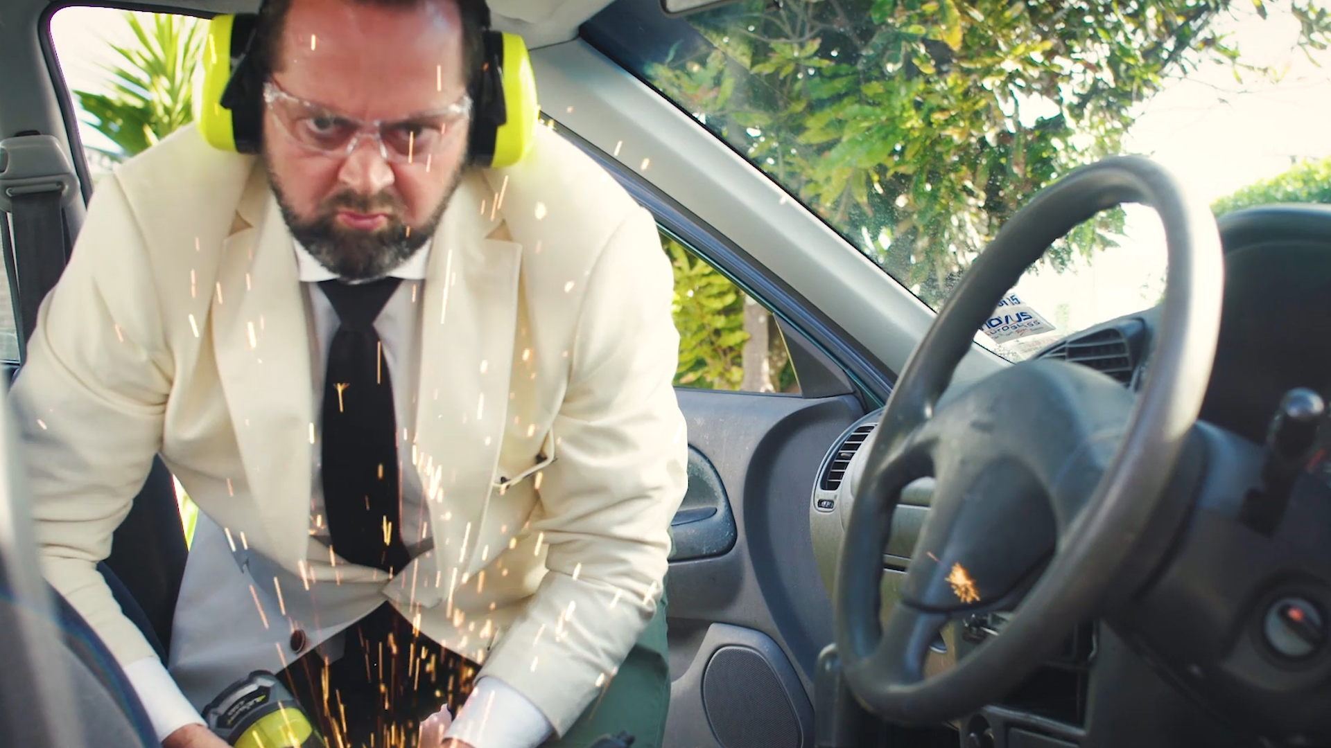 Driven Car Hacks with the ACC: Sauna