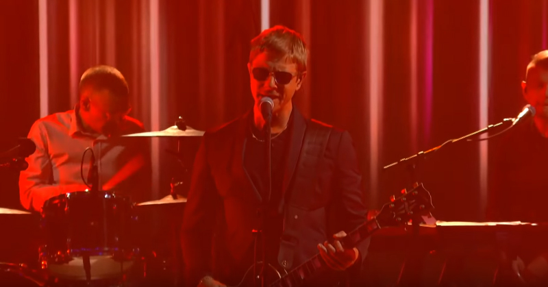 Watch Interpol play "The Rover" live on 'The late Show with Stephen Colbert'