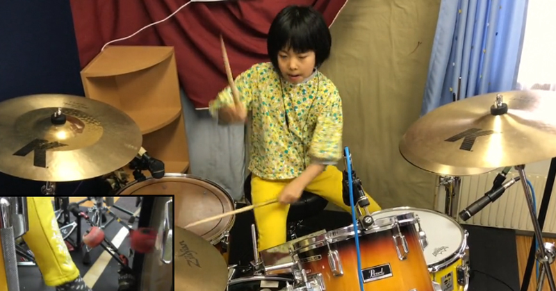 Watch this 8-year-old girl crush Led Zeppelin's "Good Times Bad Times"