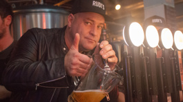 Photos of the Radio Hauraki Brewery Tour at Dr. Rudi's in Auckland