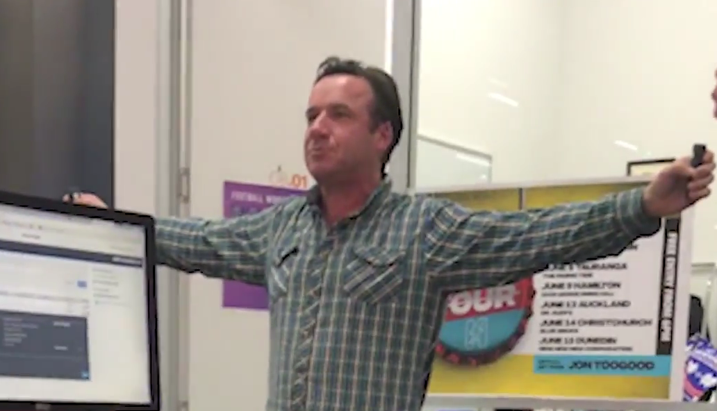 Tom Pranks fooled Jason Hoyte again