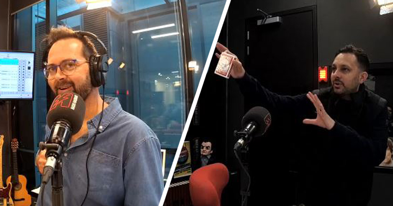 Dynamo returns to destroy Scotty J & James McOnie's minds