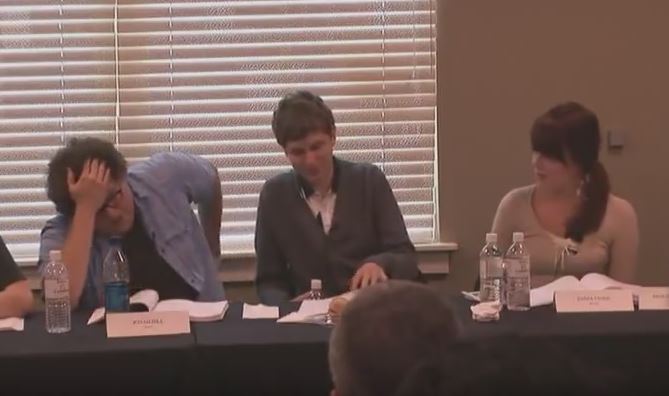 Watch hilarious footage of the 'Superbad' cast table reading sex scenes