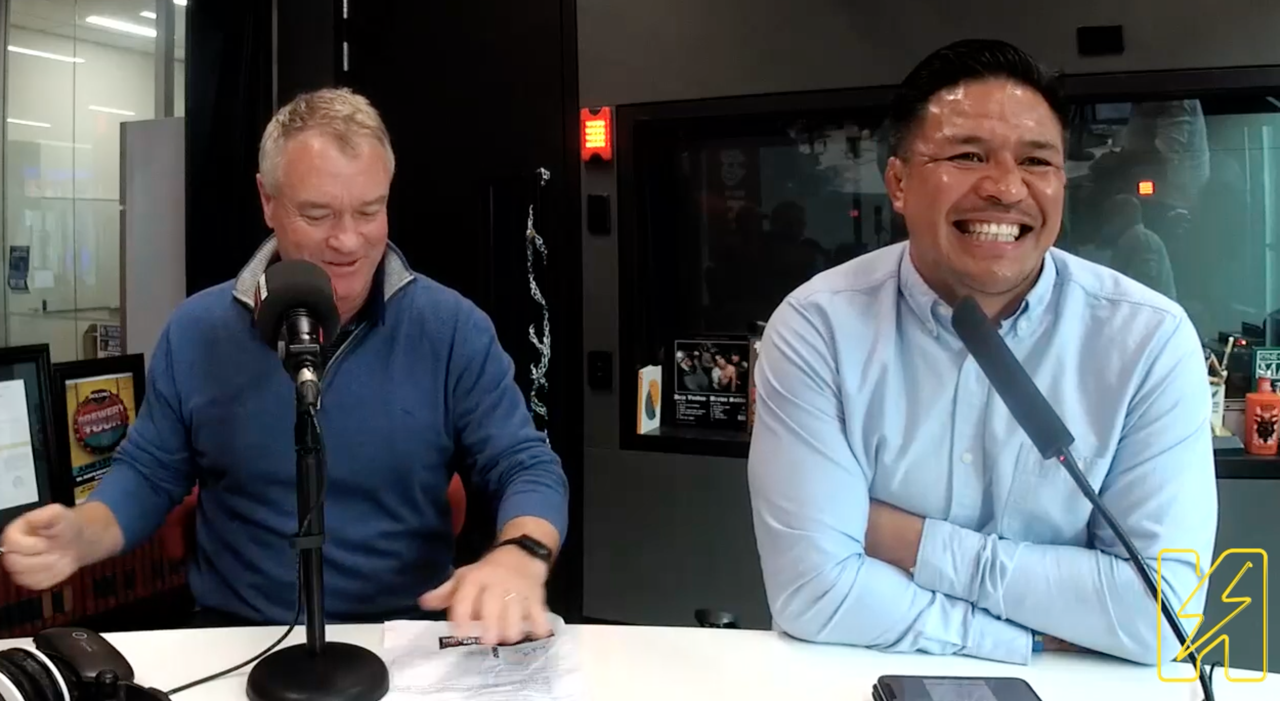 Watch Grant Fox & Keven Mealamu on Bhuja