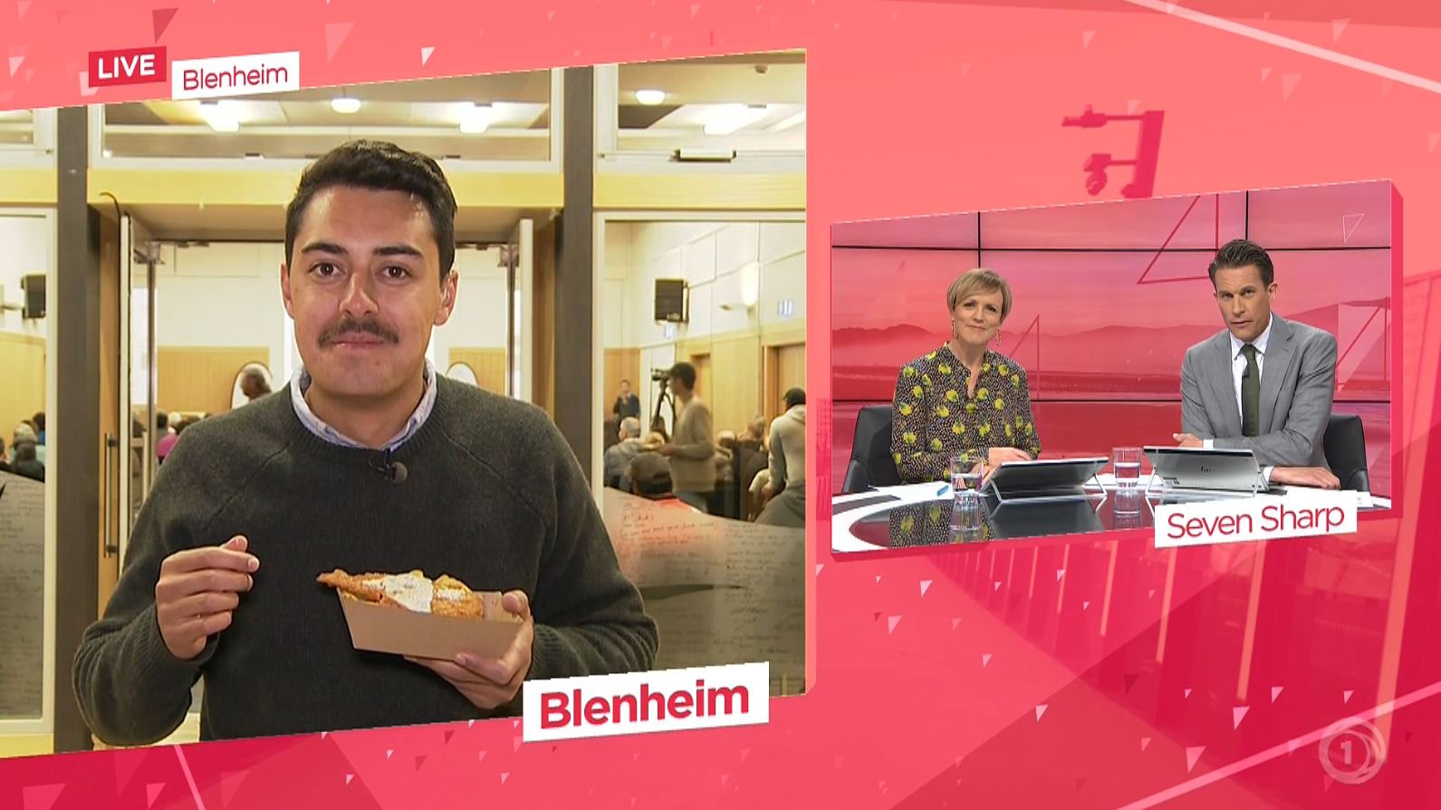 Jerry's hilarious "ORRRRRRR" & "Octopussy" banter with Tamati on Seven Sharp