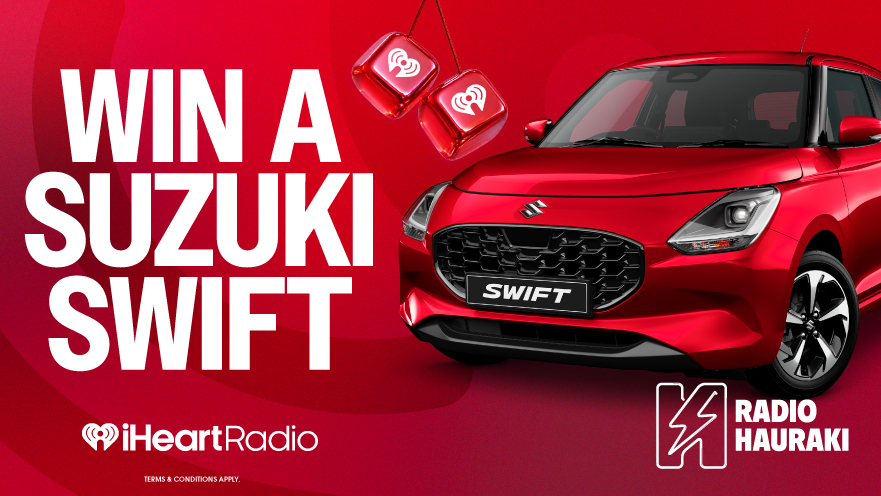 Win a brand-new Suzuki Swift with iHeartRadio