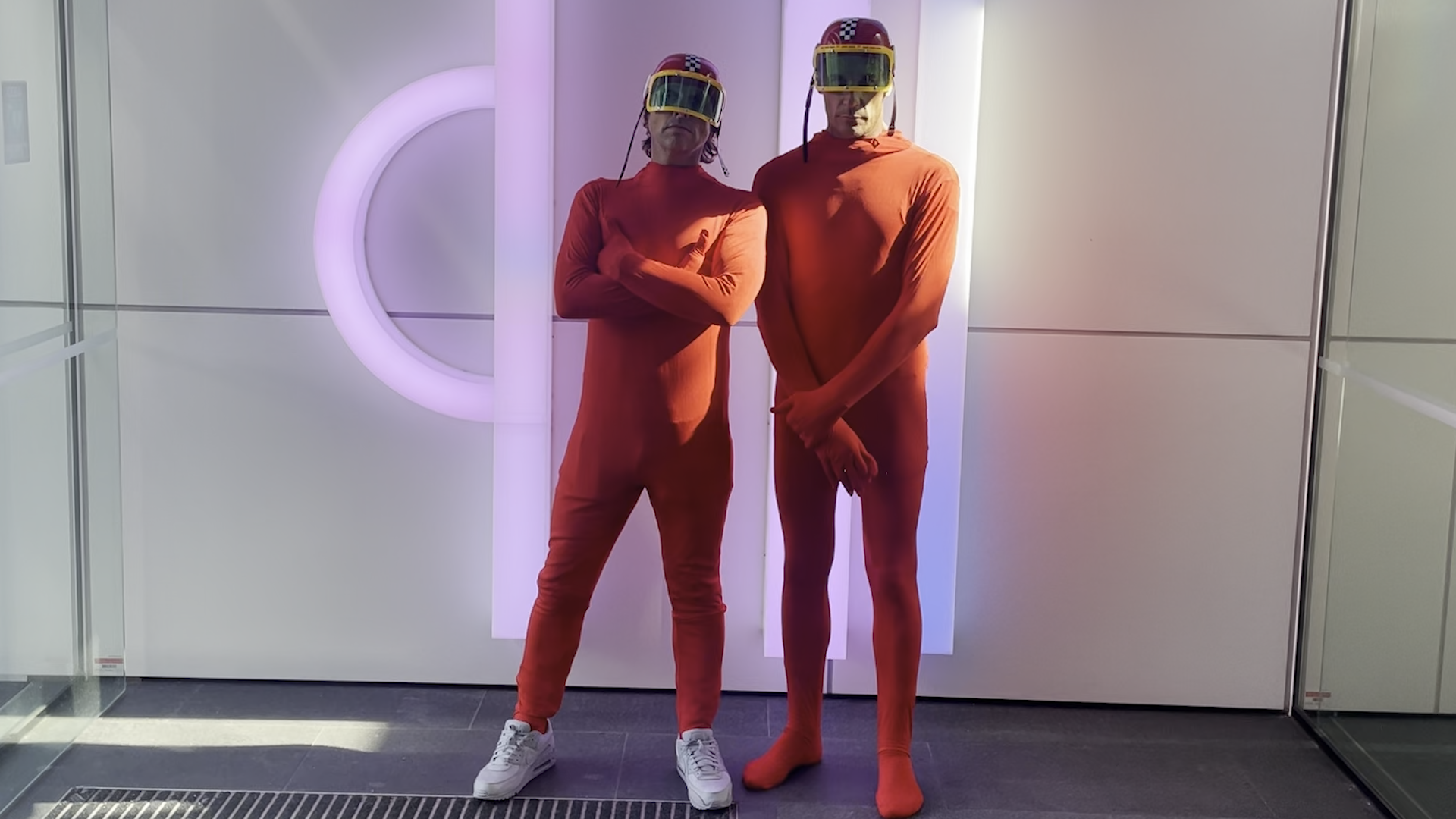 Matt & Jerry go for Double Luge Gold