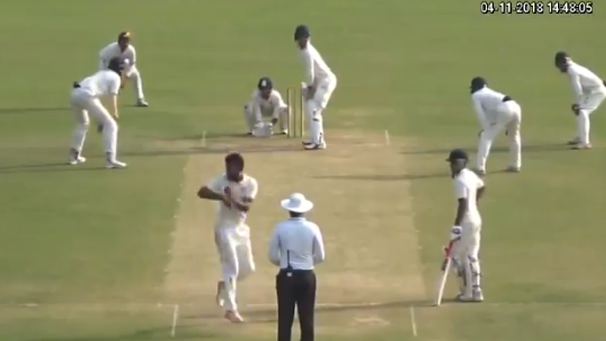 Indian spin bowler with new 360 degree delivery