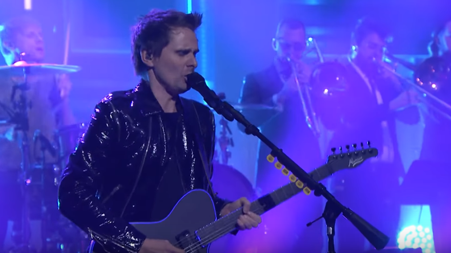 Watch Muse play "Pressure" live on 'The Tonight Show'