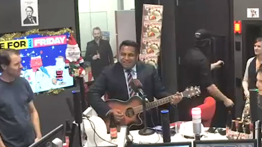 Broadcast Minister Kris Faafoi plays 'Name That Tune'