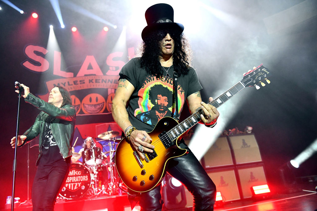Angelina Grey interviews Slash