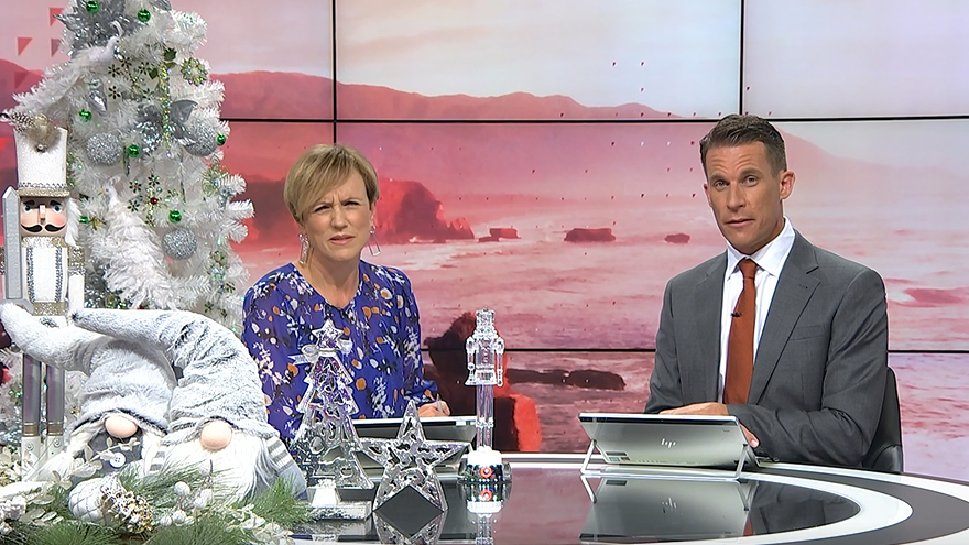 Jerry say he's keen to fondle some "good looking packages" on Seven Sharp