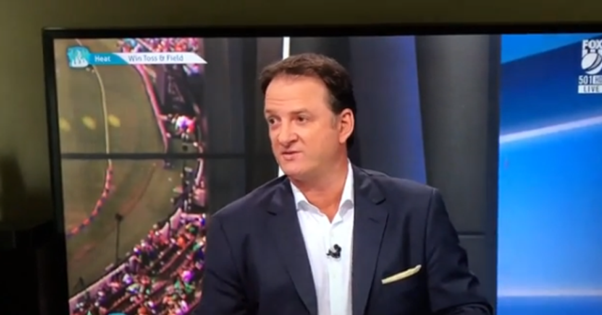 Mark Waugh called Brendon McCullum a "lucky c*nt" on live TV
