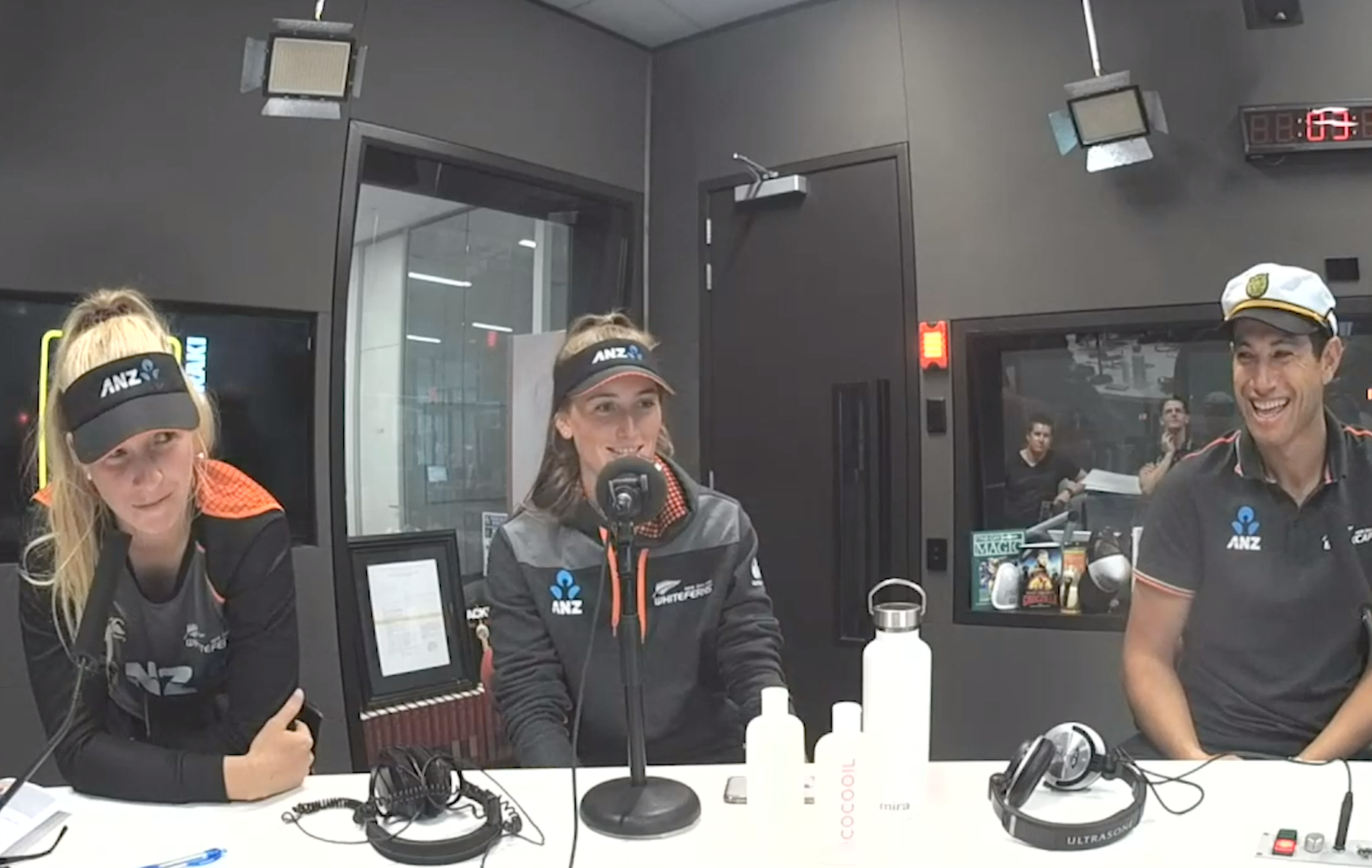 Classic Bhuja admin derails interview with Ross Taylor, Rosemary Mair & Hannah Rowe