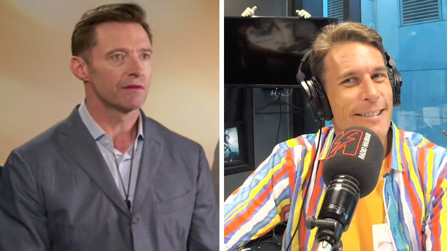 That time Jerry met Hugh Jackman