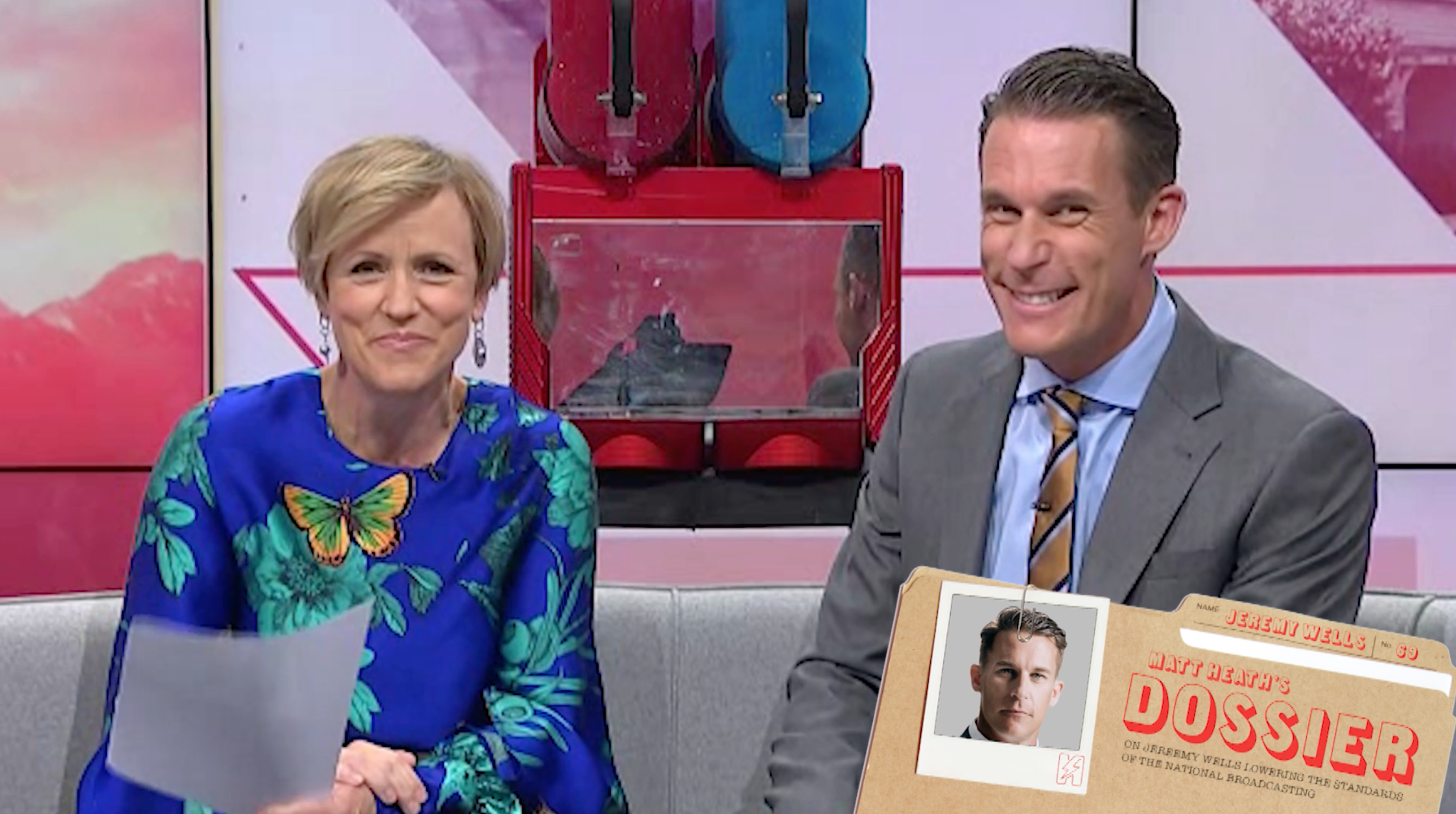 Jerry's been "rooting" on Seven Sharp