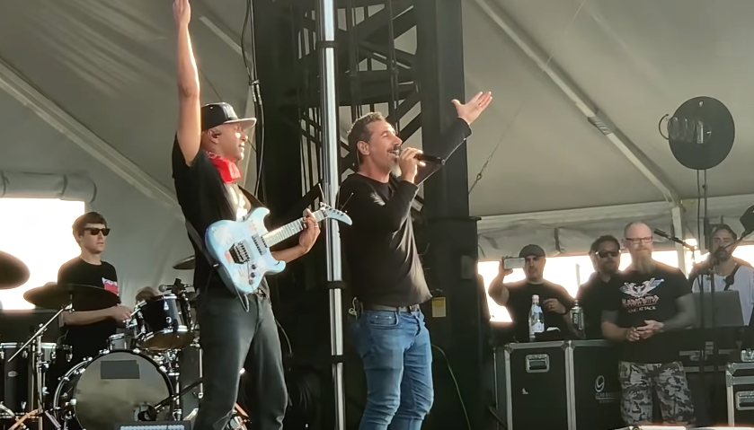 Watch Tom Morello & Serj Tankian play Audioslave’s ‘Like a Stone’ live to honour Chris Cornell