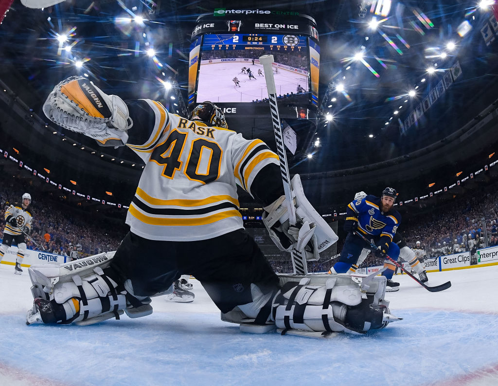 St. Louis had the Bruins hurting and singing the blues to even the Stanley Cup Final at 2