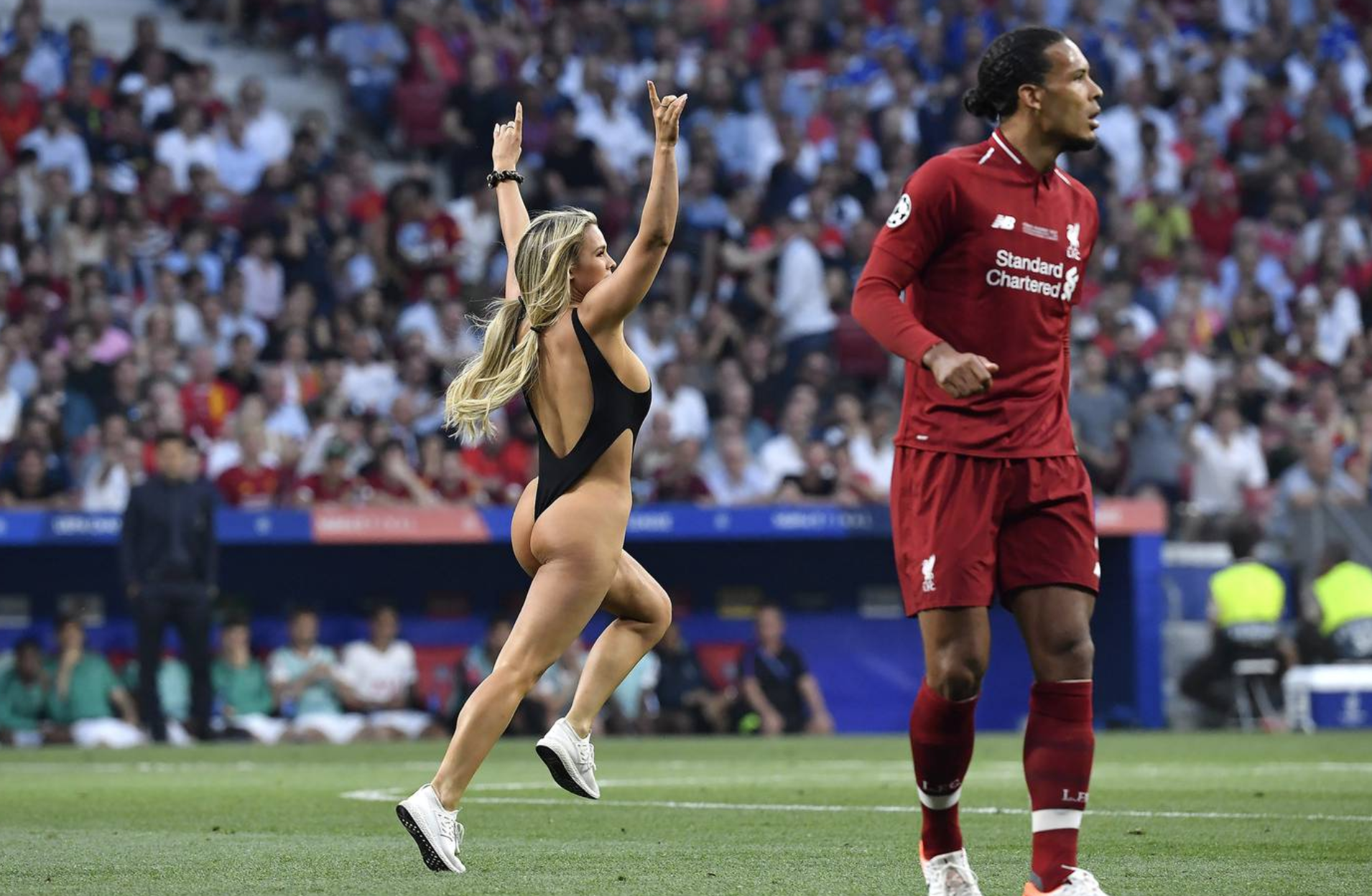 Champions League streaker "It was the best move of my career"