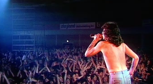 Watch this epic vintage footage of AC/DC playing "Highway To Hell" live