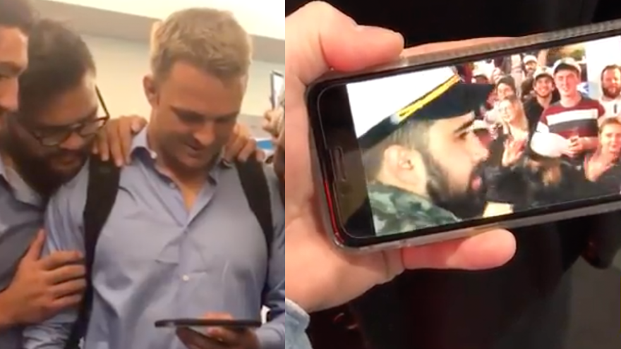 Even the All Blacks were loving Manaia's latest "Angels" performance