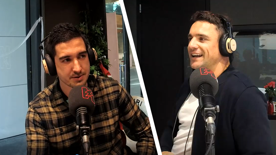 Watch Chris Key quiz Dan Carter on other "famous" rugby movies