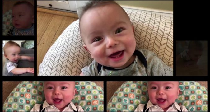 Father edits baby babble into cover of AC/DC's "Thunderstruck