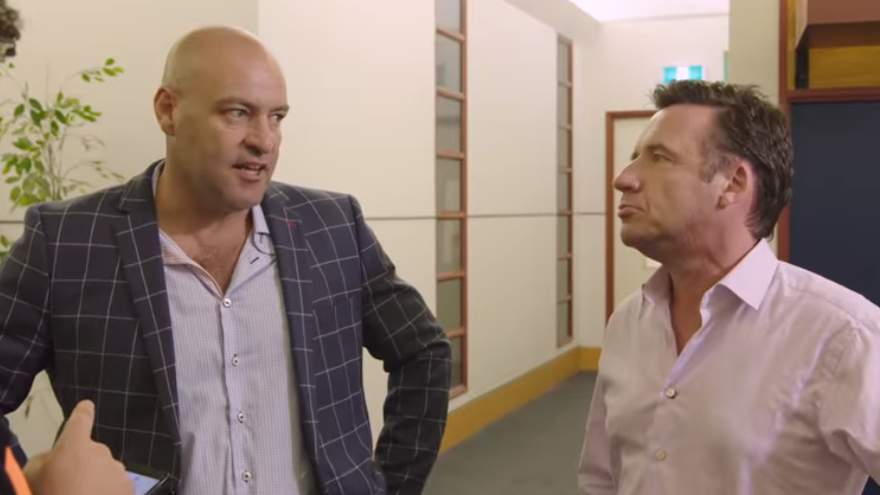 Leigh & Jase want to "cancel" Sam Neill for a 'Late Night Big Breakfast'