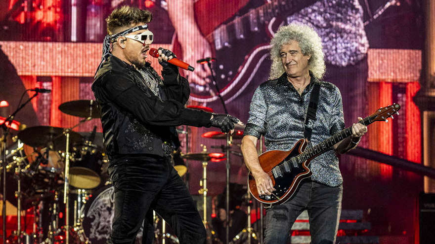 Photos of Queen live in Wellington